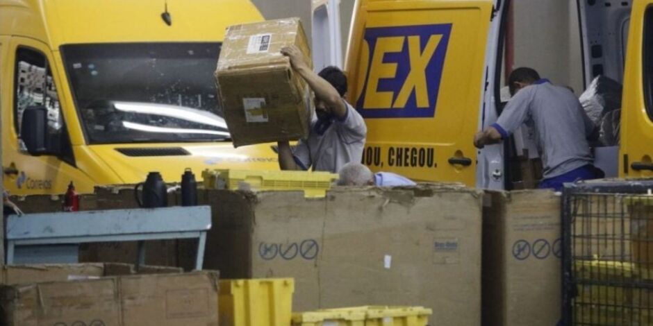 Entregas dos Correios no Brasil 