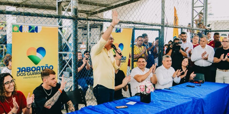 Jaboat&atilde;o dos Guararapes &eacute; pioneiro no projeto do Sport Club Recife e prefeito Mano Medeiros comemora