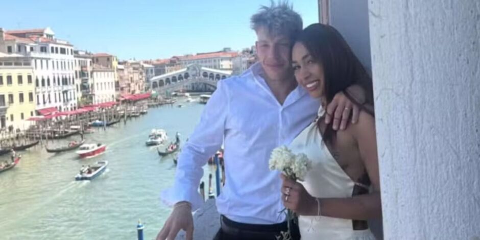 Brasileira de 26 anos desaparece ap&oacute;s acidente entre embarca&ccedil;&otilde;es em Veneza e marido morre na colis&atilde;o. 