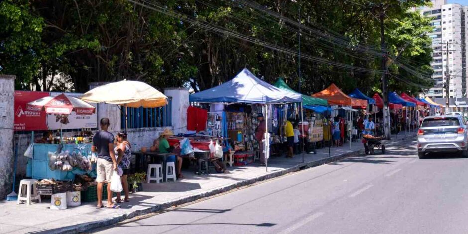 Ambulantes em Paulista.