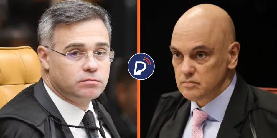 Andr&eacute; Mendon&ccedil;a e Alexandre de Moraes. 