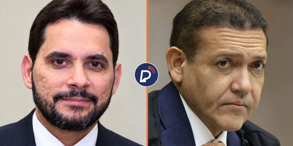 Desembargador Newton Ramos e o ministro Nunes Marques, do STF.