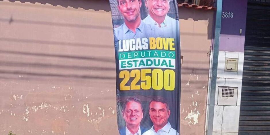 Suspens&atilde;o do uso da imagem do ex-presidente Jair Bolsonaro (PL) em materiais de campanha.