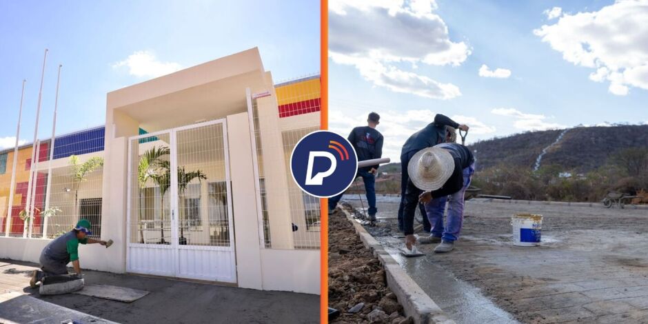 O Governo de Pernambuco acompanha o andamento de obras voltadas &agrave; educa&ccedil;&atilde;o infantil e &agrave; infraestrutura urbana nos munic&iacute;pios de Triunfo e Quixaba, no Sert&atilde;o do Paje&uacute;.
