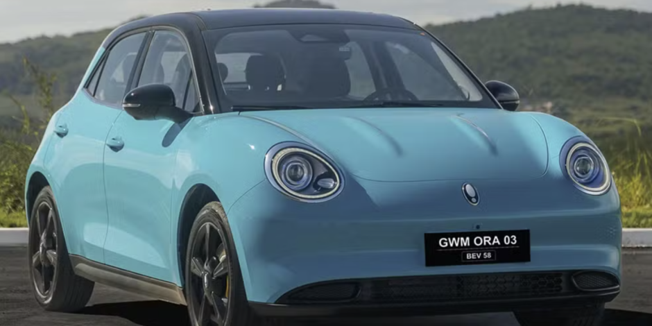 GWM ORA 03, um dos seminovos el&eacute;tricos mais procurados.