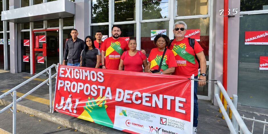 A deflagra&ccedil;&atilde;o da greve na Caixa recebeu o apoio de 75,88% dos empregados.