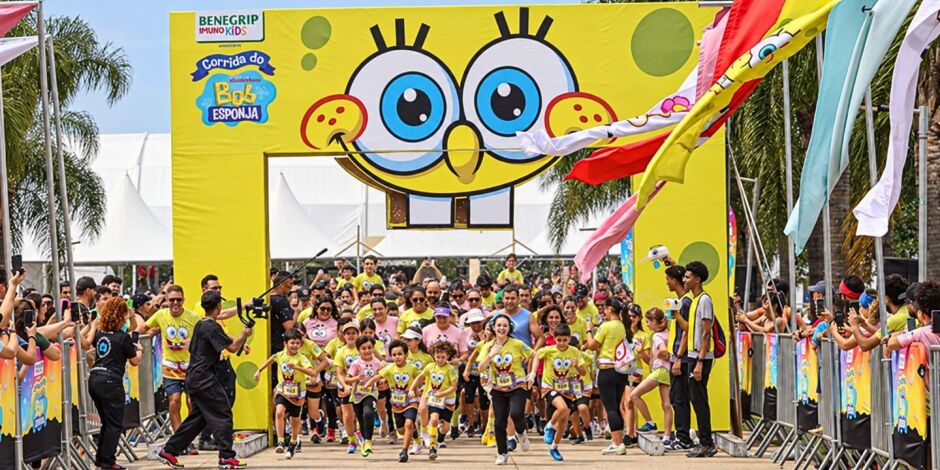 1&ordf; Corrida Oficial do Bob Esponja em Pernambuco.