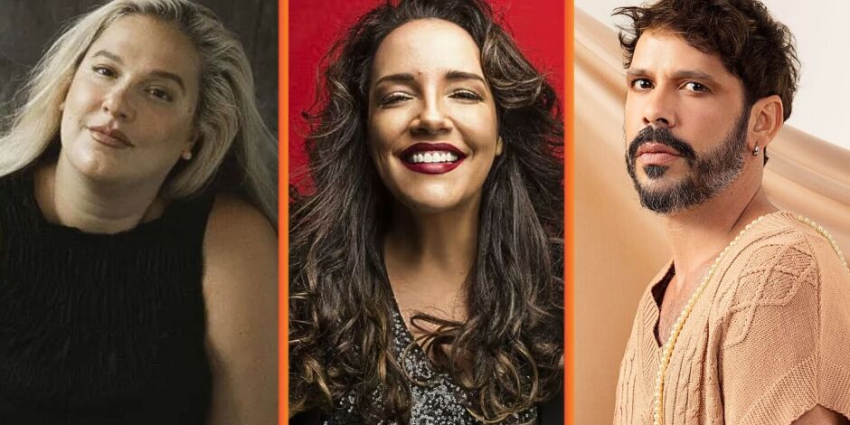 Alice Caymmi, Ana Carolina e Alm&eacute;rio.