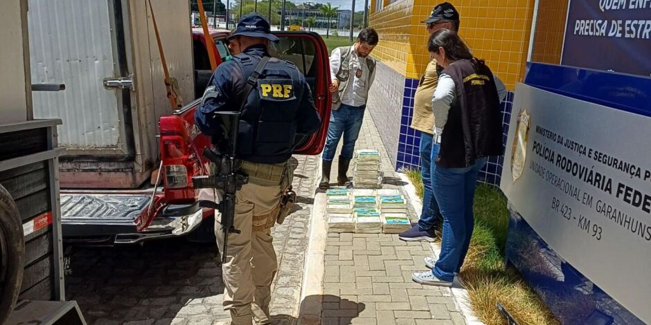 A fiscaliza&ccedil;&atilde;o constatou ainda que o motorista que transportava a carga n&atilde;o possu&iacute;a CNH.