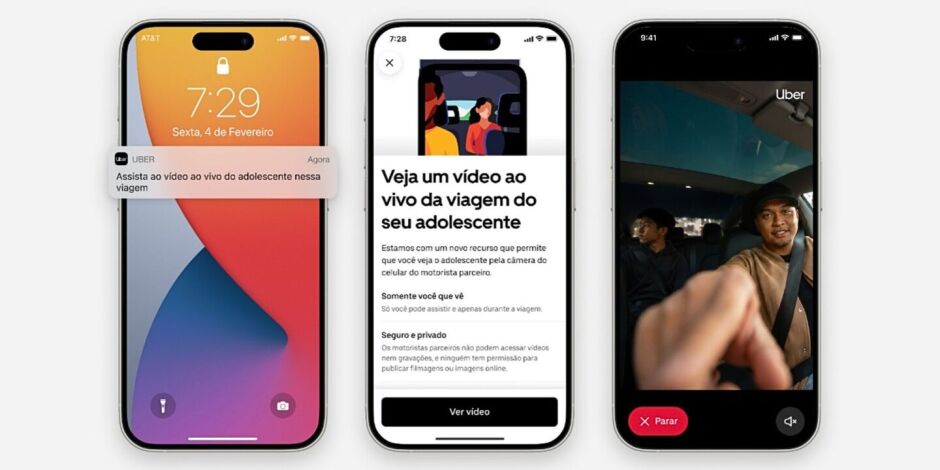 Quando houver possibilidade de transmiss&atilde;o, o respons&aacute;vel receber&aacute; uma notifica&ccedil;&atilde;o no aplicativo. 