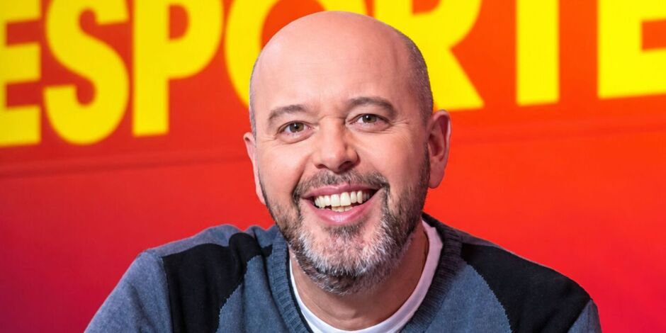 Alex Escobar, apresentador do Globo Esporte Rio.