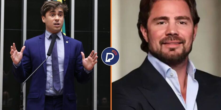 Nikolas Ferreira e Daniel Vorcaro.