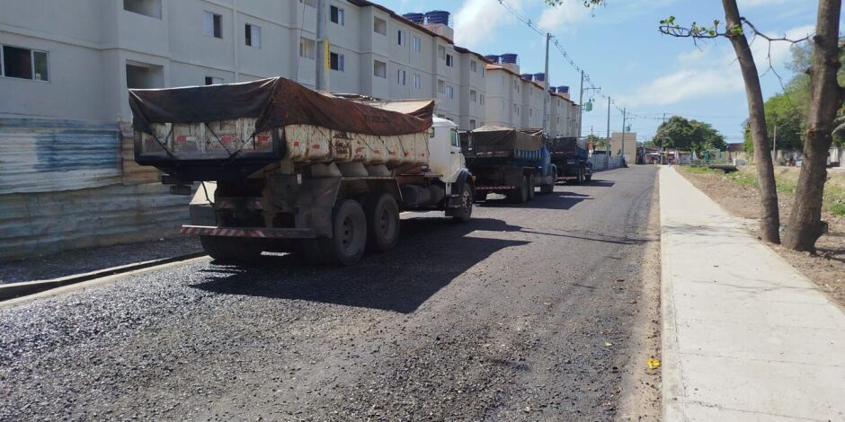 Pavimenta&ccedil;&atilde;o em Olinda. 