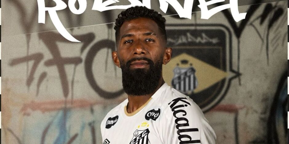 Rodinei assina contrato com o Santos at&eacute; o fim de 2027.