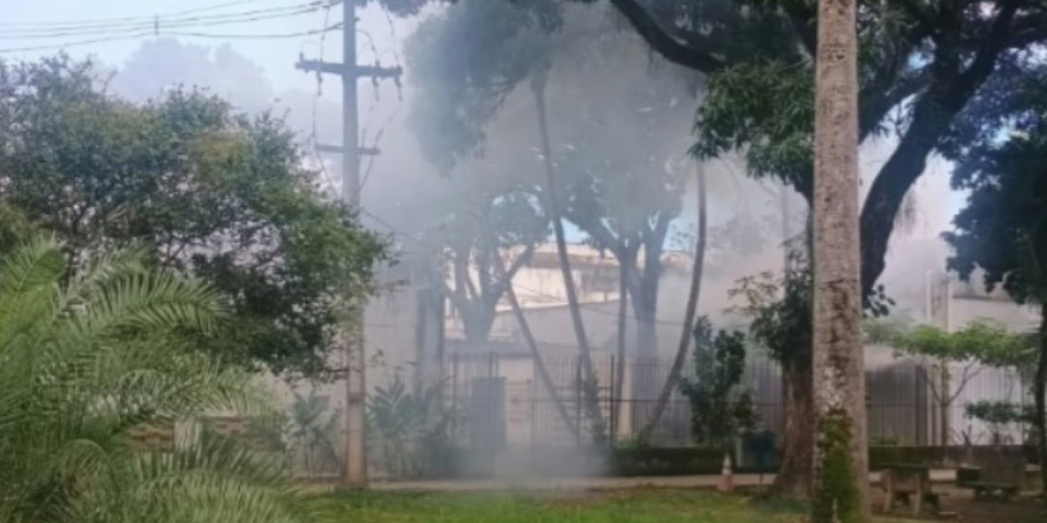 Inc&ecirc;ndio atinge laborat&oacute;rio de f&iacute;sica da UFPE