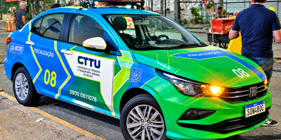 Viatura da CTTU Recife