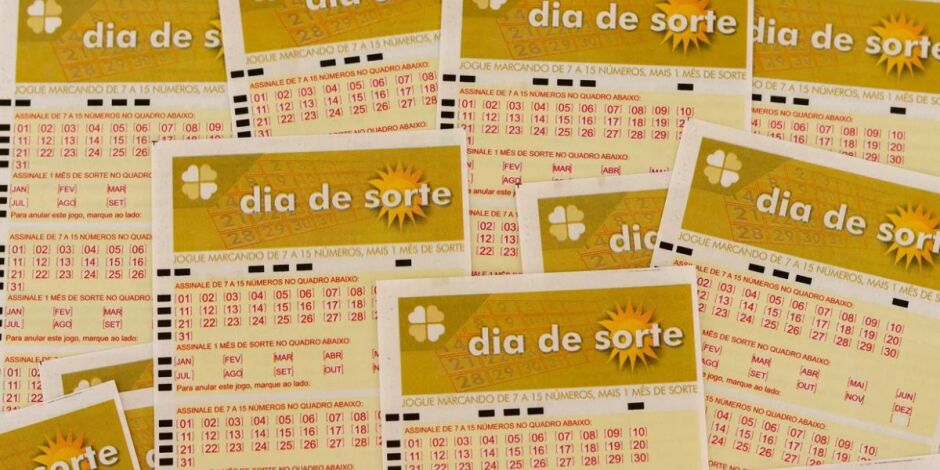 Volantes da Loteria Dia de Sorte