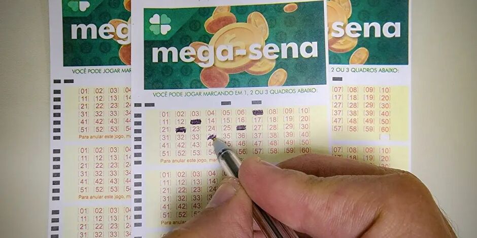 Cartela da Mega-sena