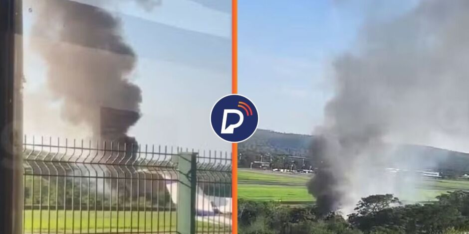 Aeronave da Pol&iacute;cia Militar cai perto do Aeroporto de Ipatinga e deixa tr&ecirc;s mortos em Minas Gerais .