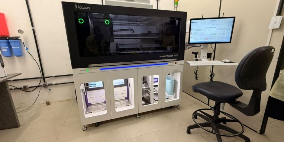 Lacen-PE avalia tecnologia brasileira para diagn&oacute;stico do HPV com capacidade de 960 amostras por turno.