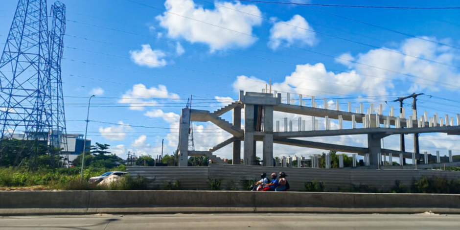 Passarela na BR-232, Zona Oeste do Recife