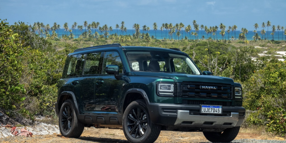Novo Haval H7 da GWM, tra&ccedil;&atilde;o 4x4 on demmand.