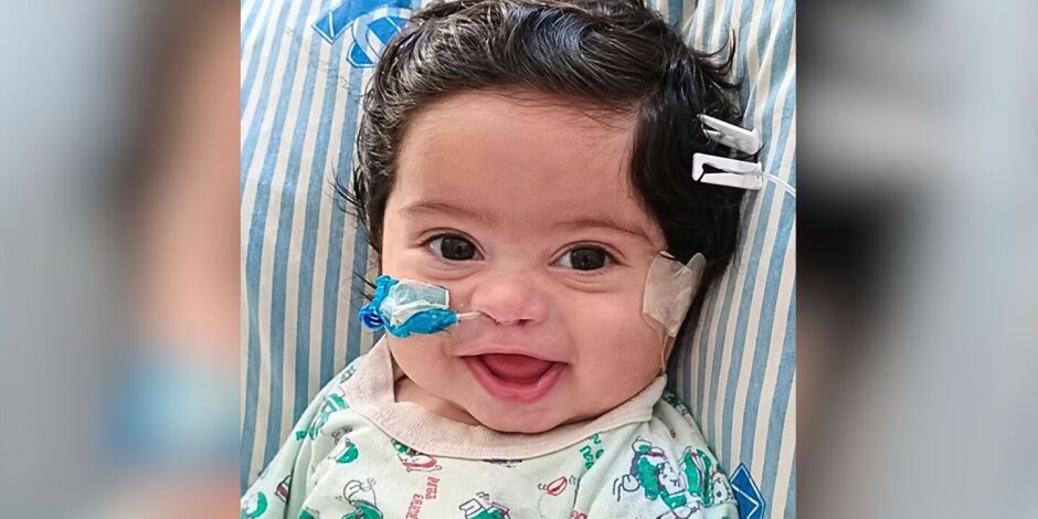 Familiares de Miguel &Acirc;ngelo tinham expectativa de alta hospitalar ap&oacute;s a crian&ccedil;a tratar uma bronquiolite.