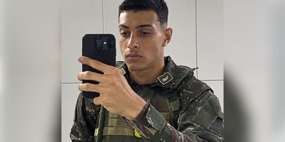 Pedro Gabriel Bezerra, de 20 anos, estava de servi&ccedil;o no 7&ordm; Dep&oacute;sito de Suprimento, no bairro do Cabanga.