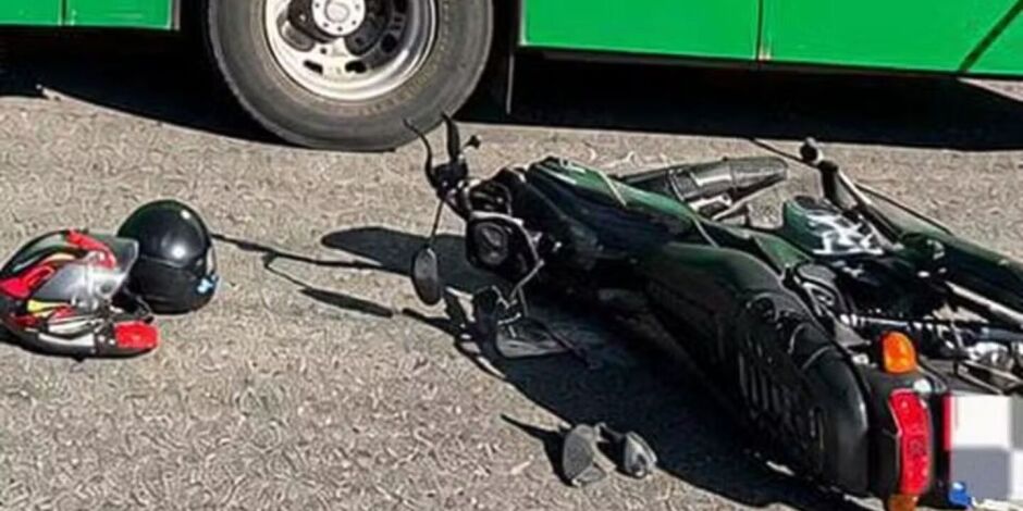 Segundo testemunhas, o motociclista realizava uma corrida por aplicativo no momento do acidente.