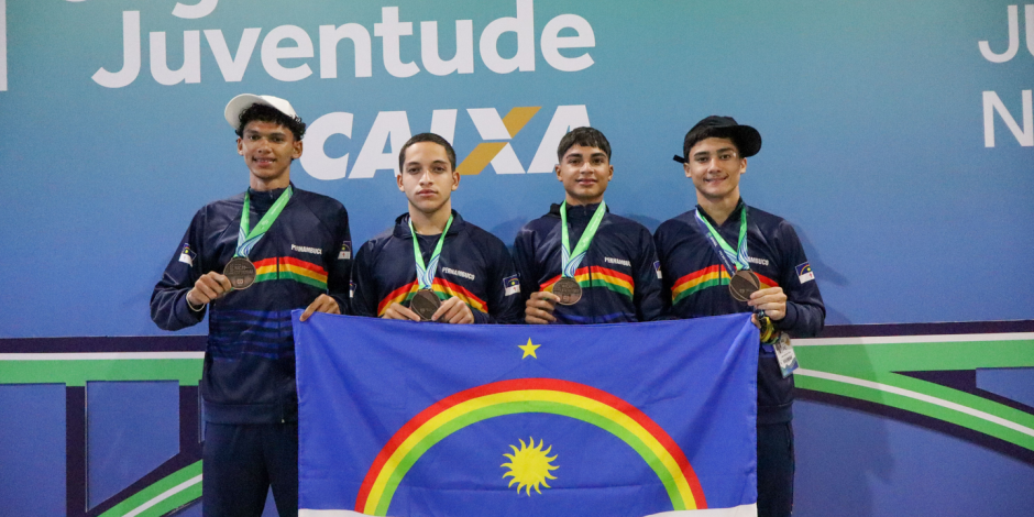 Estudantes de Pernambuco conquistam medalhas no primeiro bloco dos Jogos da Juventude 2026.
