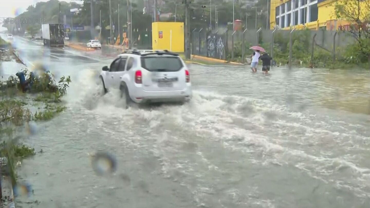 Inmet: chuva em cidade de Pernambuco.