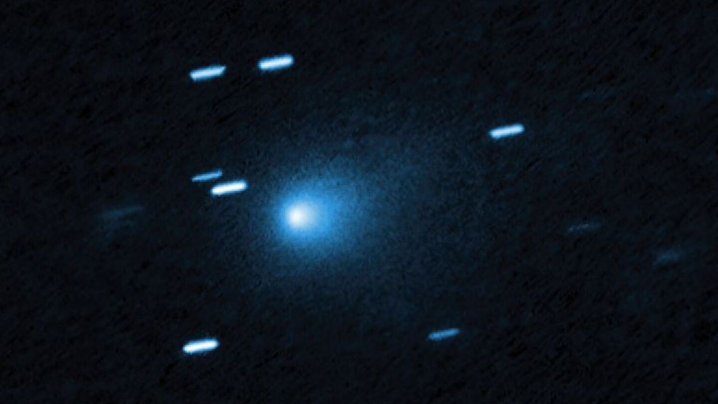 Imagem da NASA do Cometa 3I/ATLAS