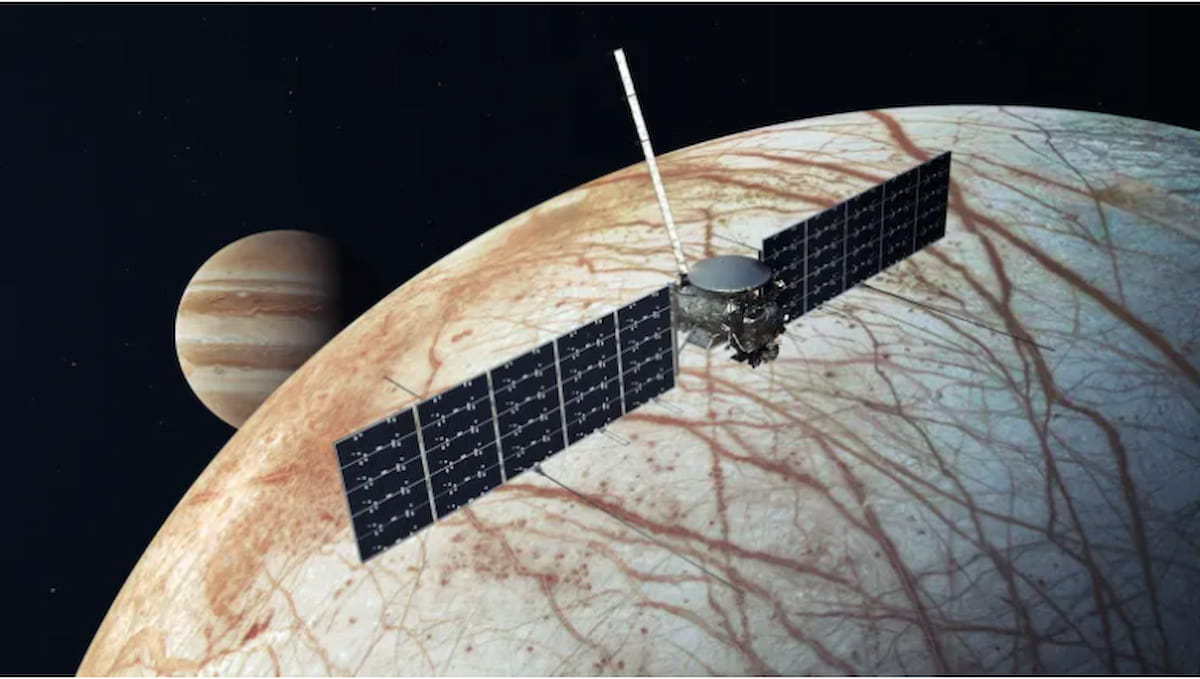 Sonda Europa Clipper. 