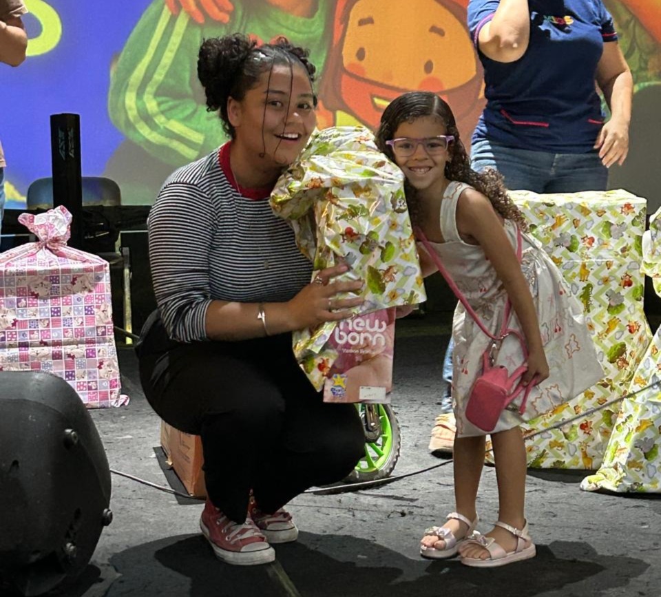 Distribuição de Brinquedos