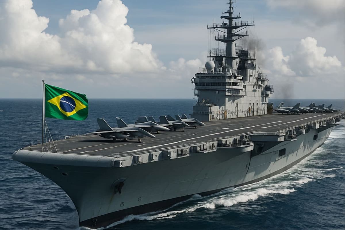 Força naval brasileira. 