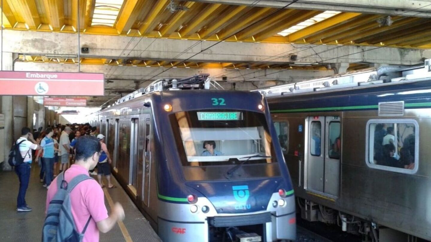 Metrô do Recife.