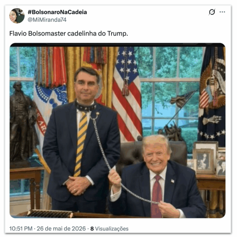 Flávio e Trump