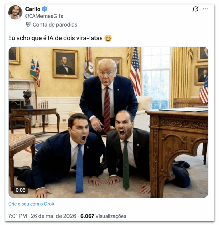 Trump e flávio