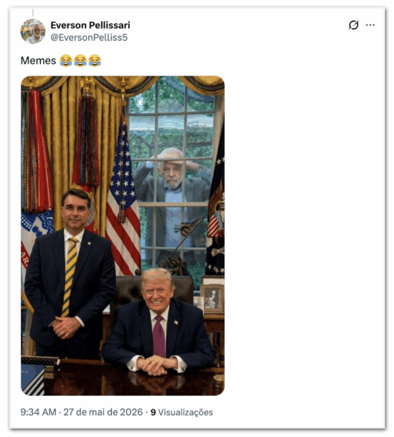 Trump e flávio
