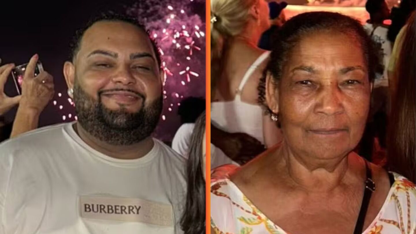 Anderson de Oliveira Roriz tuinha 36 anos e Maria do Carmo de Oliveira Roriz, 70.