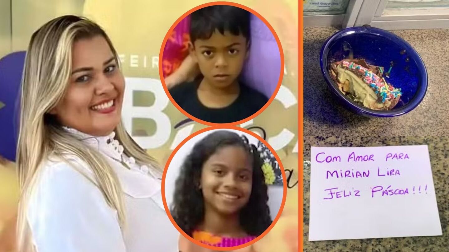 Jordélia Pereira Barbosa, de 36 anos, ainda escreveu um bilhete presenteando o chocolate.