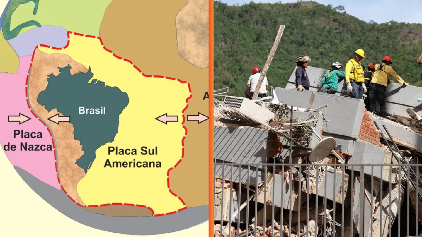 Entenda por que o Brasil é menos afetado por grandes terremotos que países vizinhos