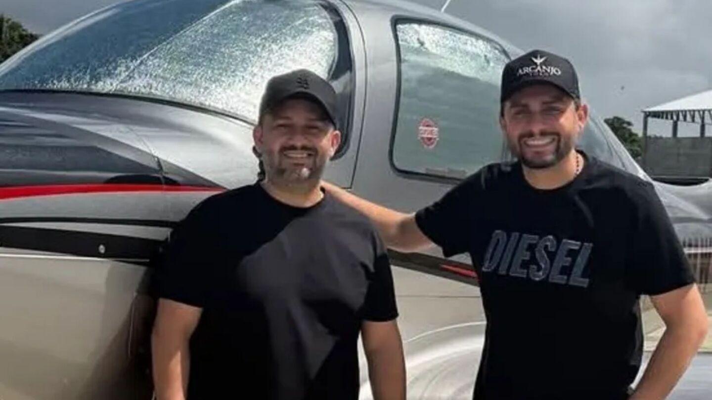 Mano Walter mostra seu novo avião avaliado em R$ 8,5 milhões.