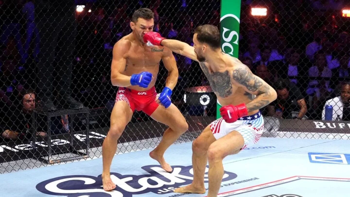Maurício Ruffy nocauteou Michael Chandler no 1º round.