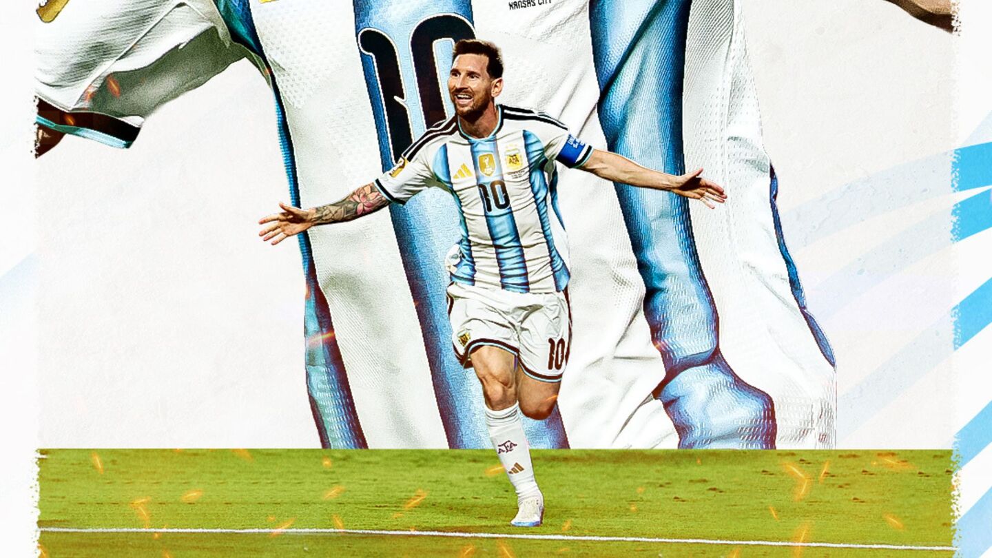 Messi se torna o maior artilheiro da história das Copas.