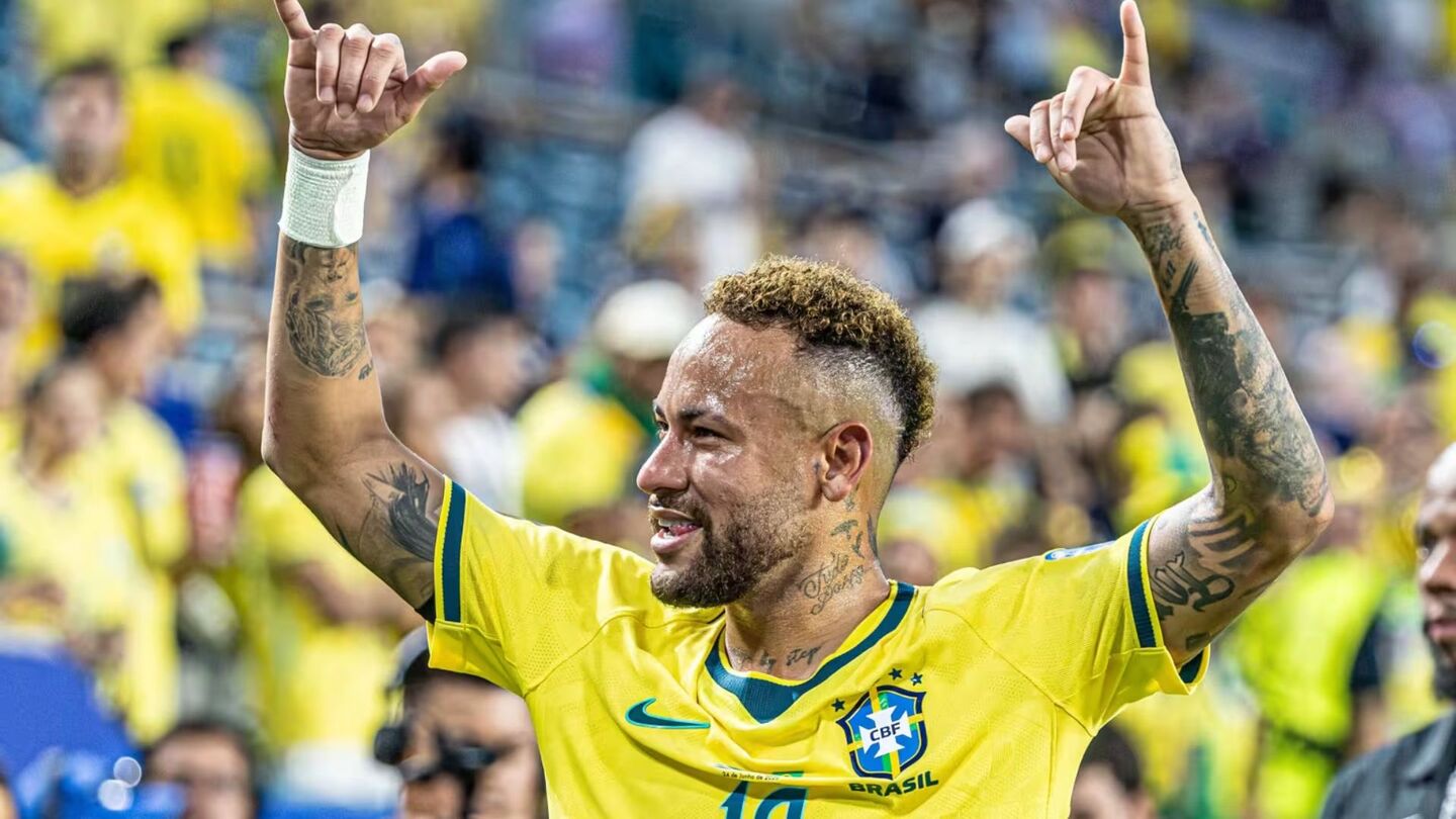 Neymar Jr. foi o camisa 10 do Brasil em sua última Copa do Mundo da carreira.