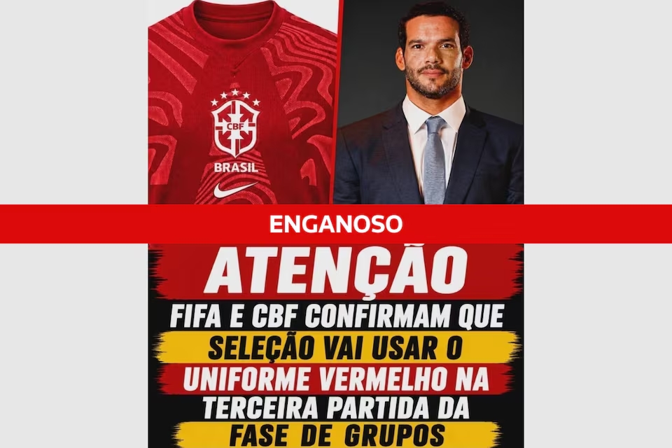 Publicação enganosa.