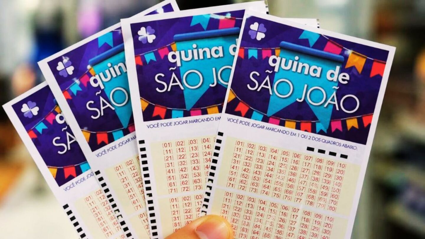 Quina de São João premia com R$ 260 milhões no domingo (28).