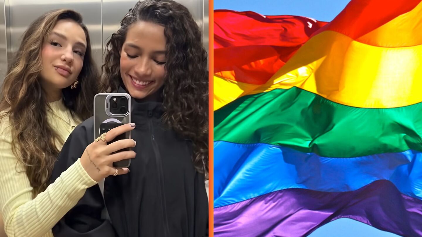 Rayssa Leal e a namorada Duda Wilken.
