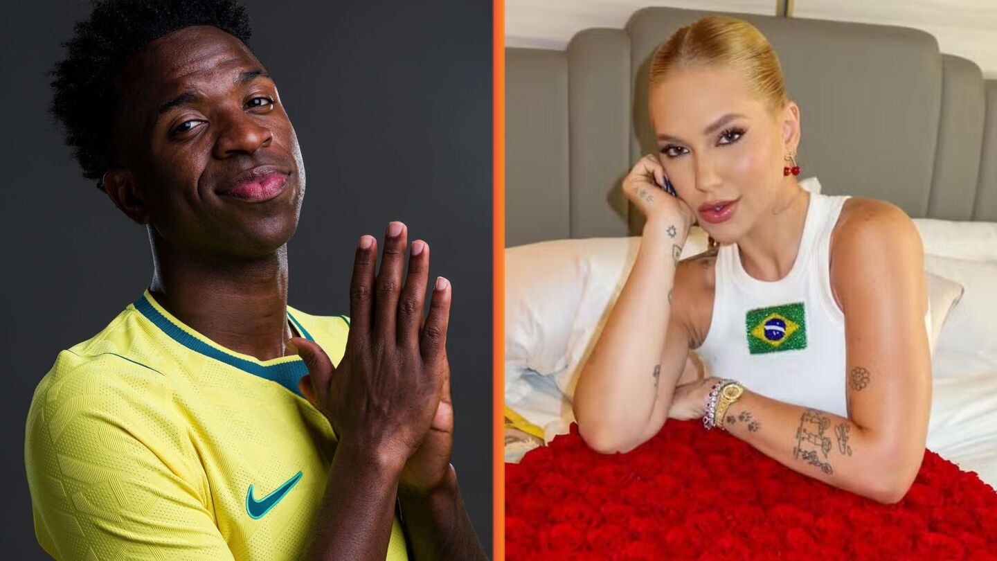 Vini Jr e Virgínia.